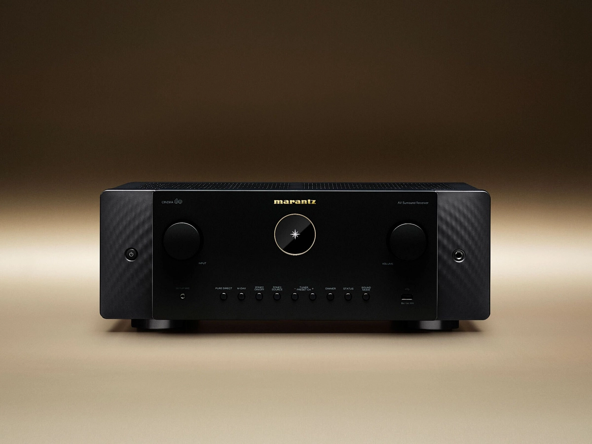 AV receiver Marantz Cinema 60 v nadčasovém designu řady Cinema