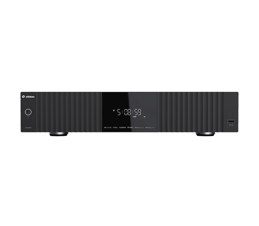 ZIDOO UHD8000 — pohled na konstrukci napájení a obvodů
