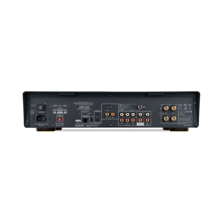 ARCAM A15+ – pohled na ovládací prvky a integraci do sestavy