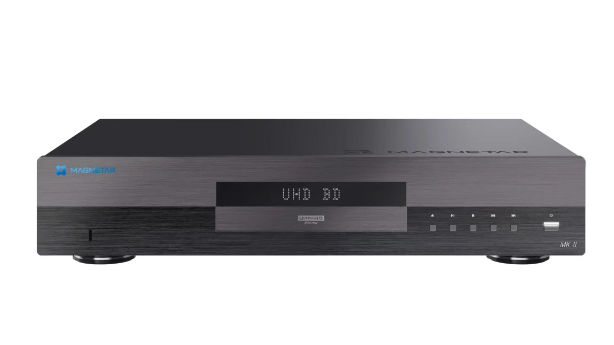 Zadní panel Magnetar UDP800 MkII s HDMI, XLR a RCA výstupy