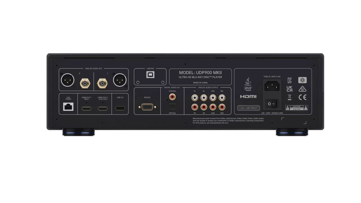 Vnitřní zapojení Magnetar UDP900 MkII s konektory JST a Amphenol