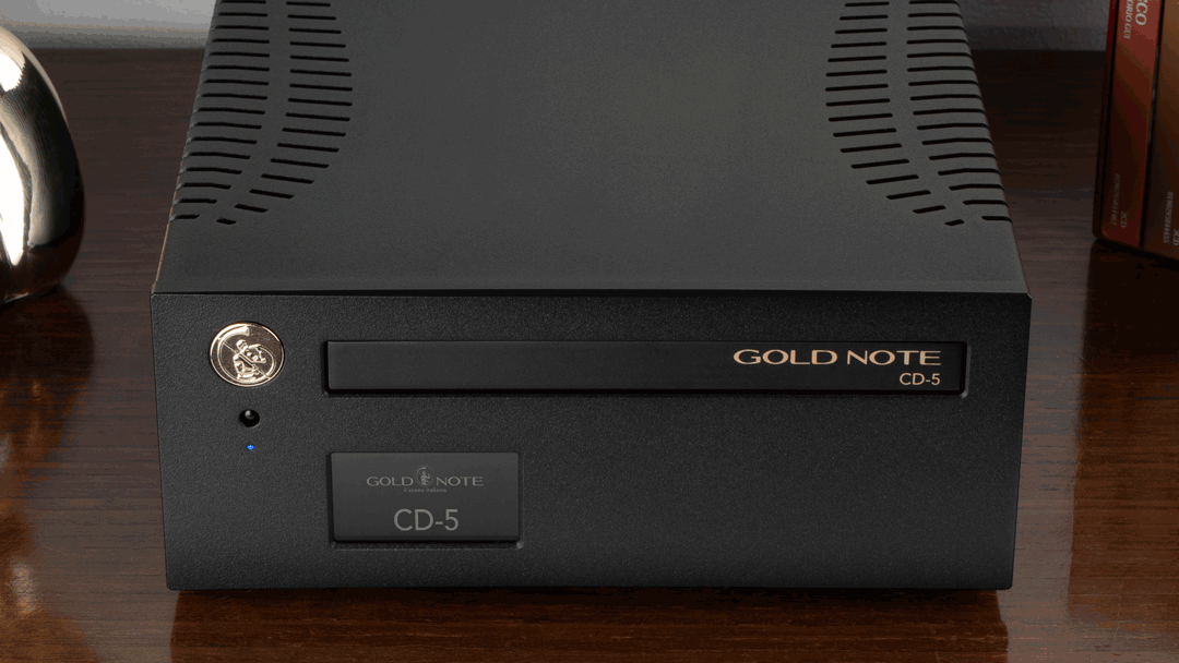 Animovaný náhled funkcí Gold Note CD-5
