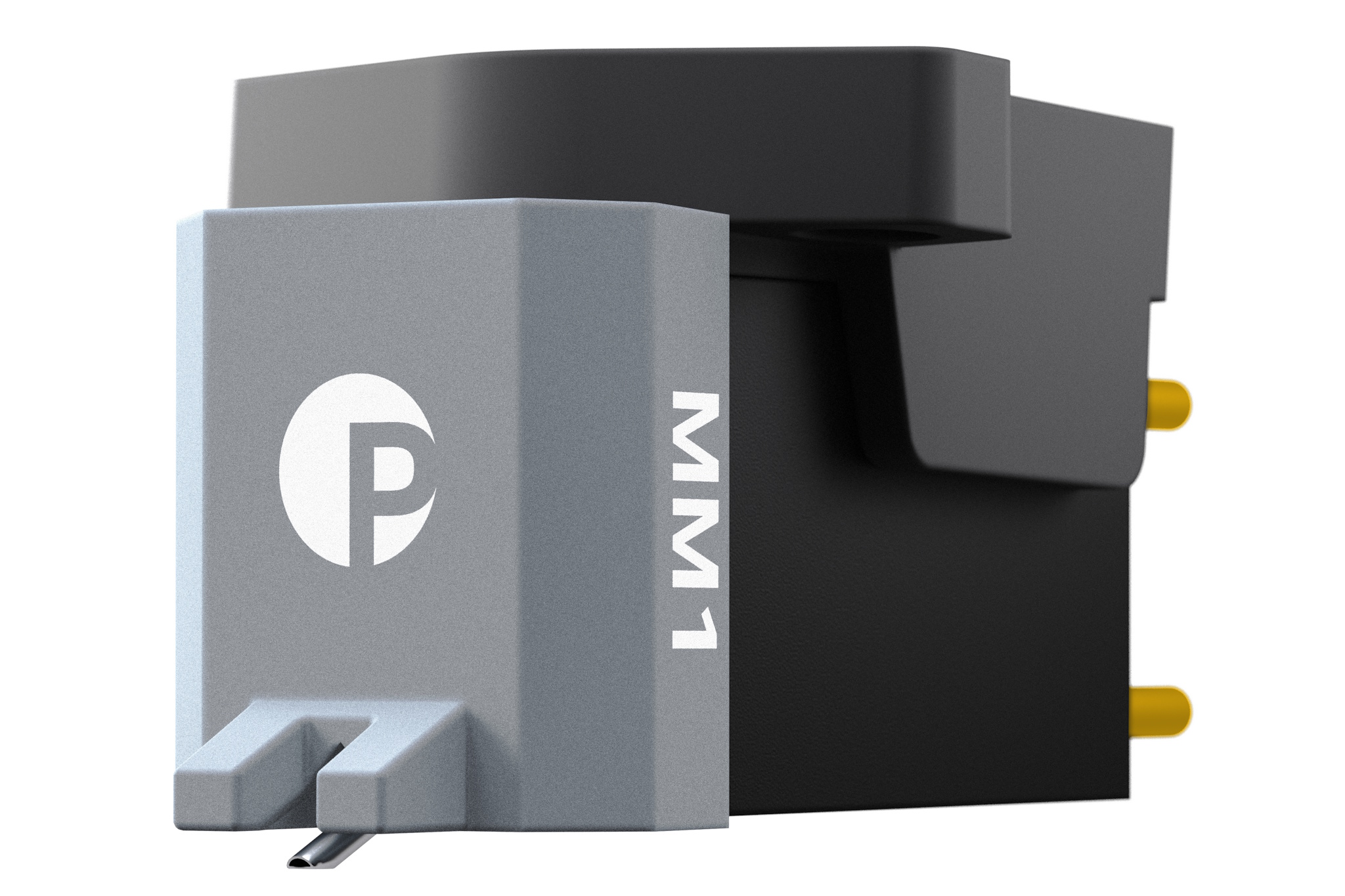 Pro-Ject Pick It MM 1 &ndash; detail těla přenosky z tlumeného ABS s pozlacenými vývody