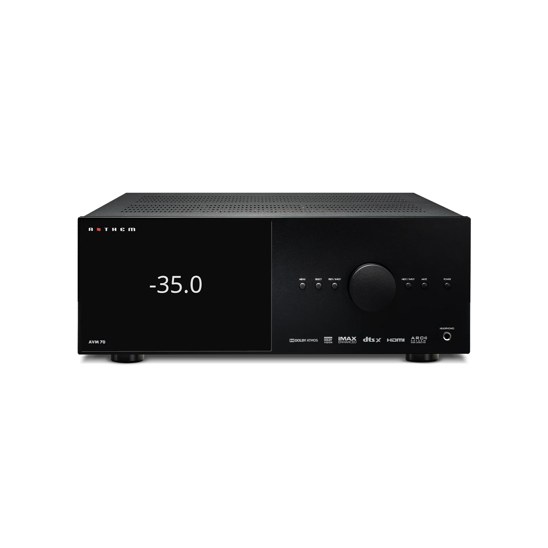 Anthem AVM 70 8K zepředu — vstupní procesor řady AVM