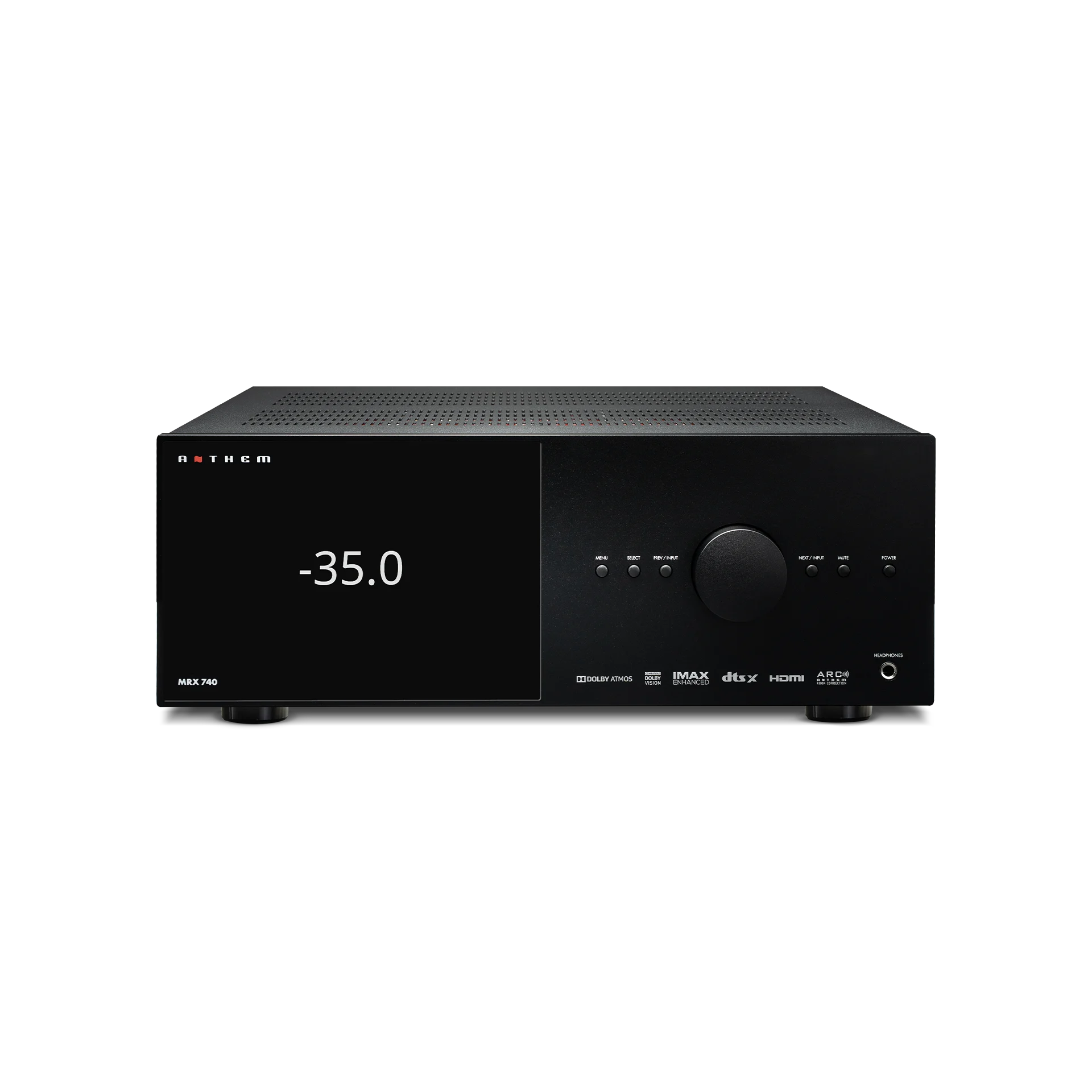 Anthem MRX 740 8K zepředu &mdash; vyšší model řady MRX