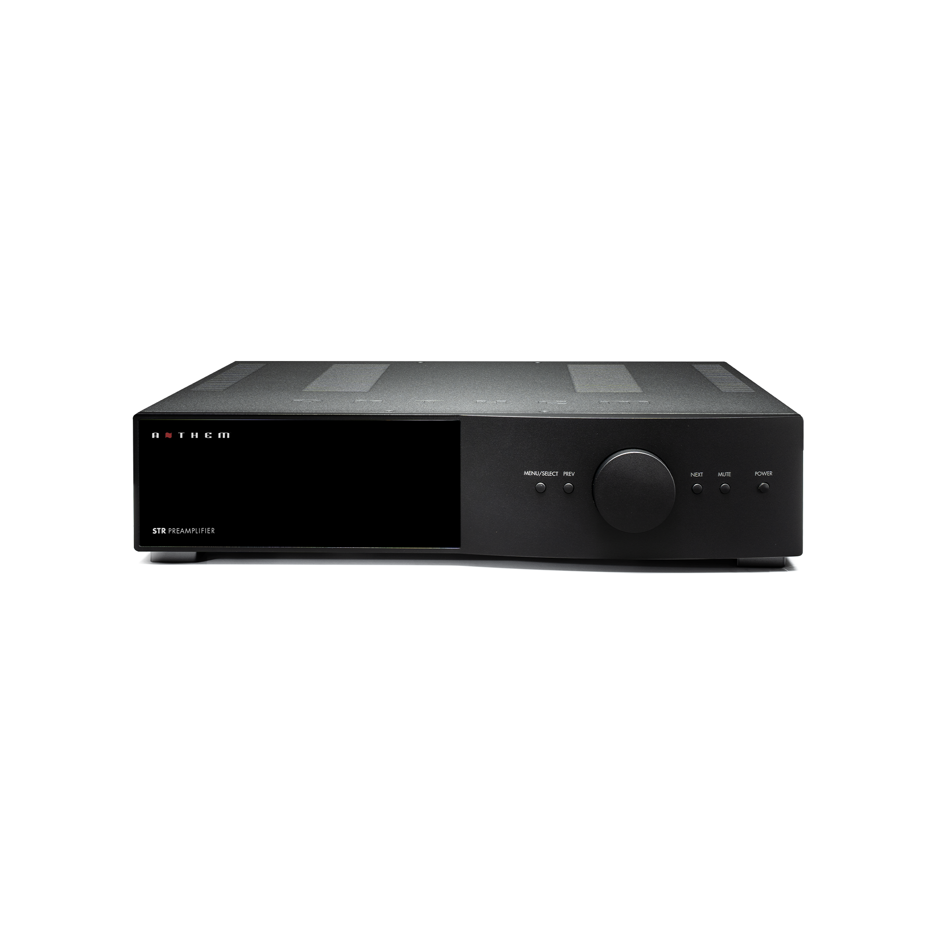 Anthem STR Preamplifier zepředu — předzesilovač řady STR