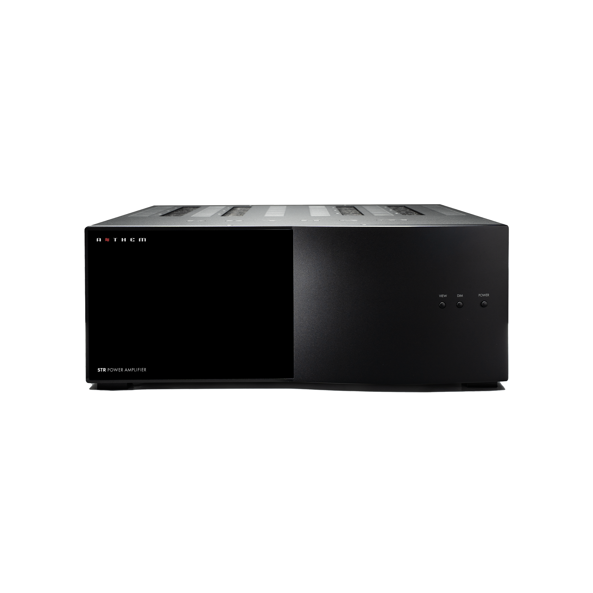 Anthem STR Amplifier zepředu — koncový stupeň řady STR