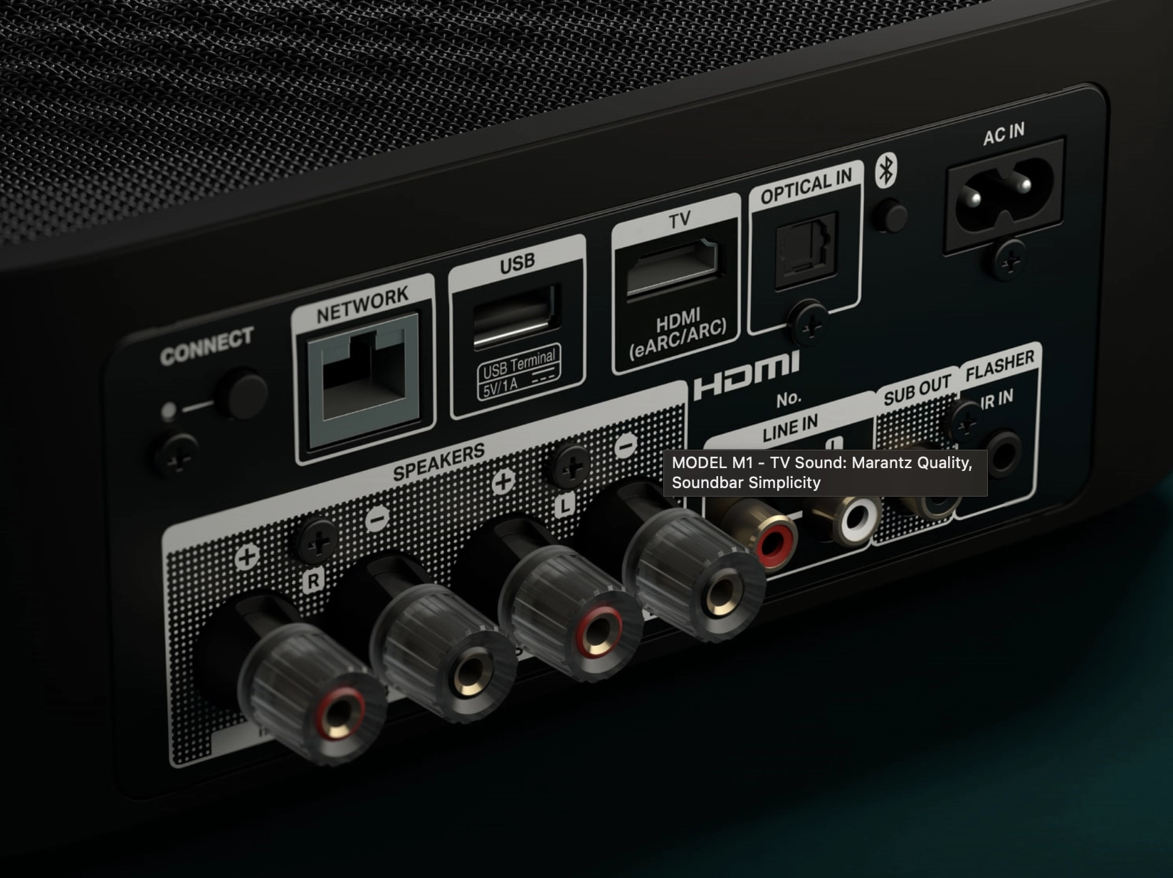 Marantz Model M1 jako zesilovač pro pasivní reprosoustavy