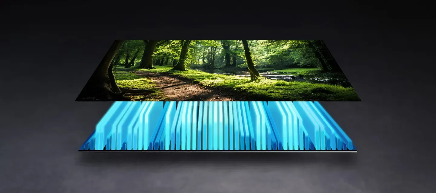 Plynulý herní obraz v rozlišení 4K při 144 Hz na televizoru Samsung QE65QN70F
