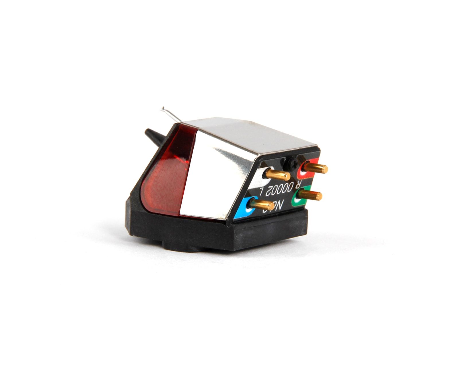 Schéma vnitřní konstrukce generátoru s neodymovým magnetem N55 přenosky Rega Nd3