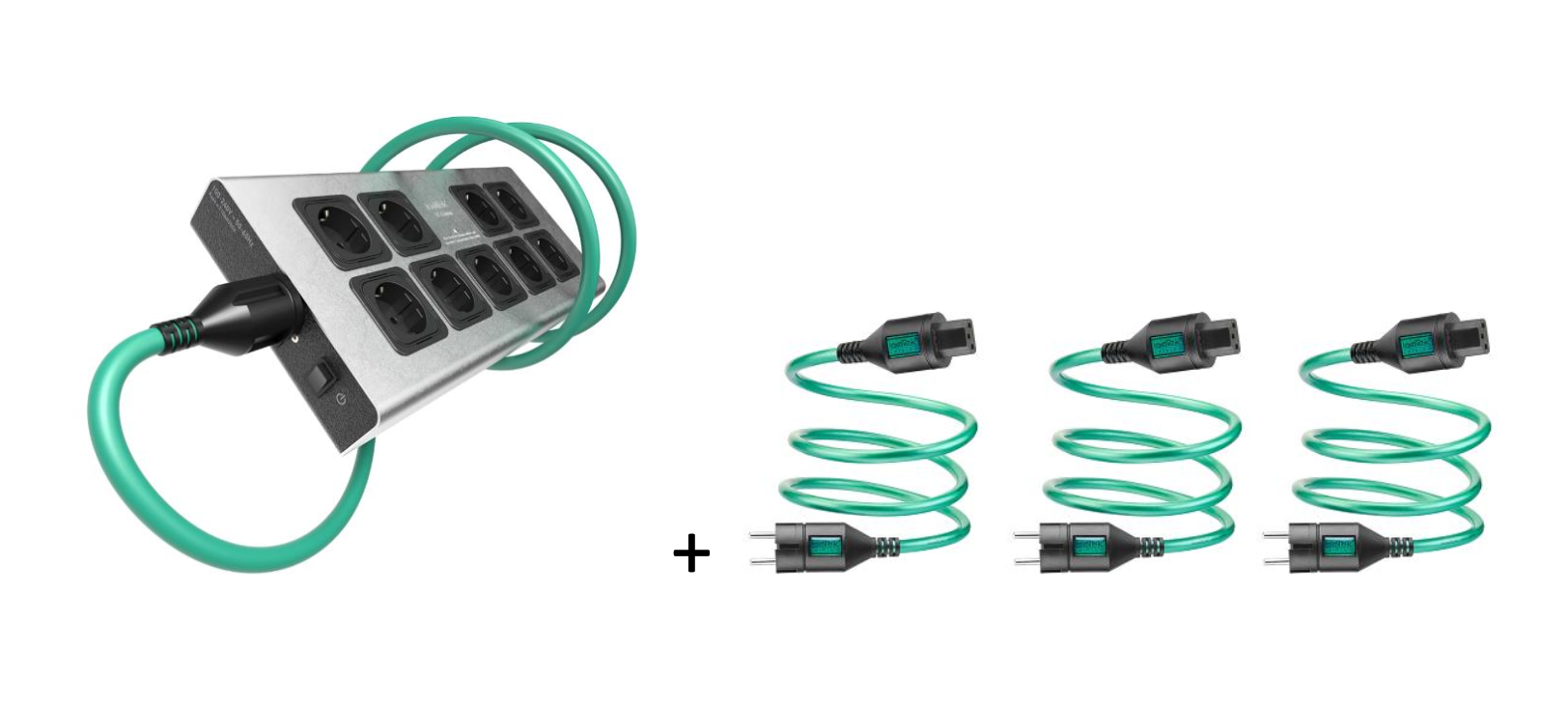 Set IsoTek V5 Corvus se třemi kabely EVO3 Initium navíc