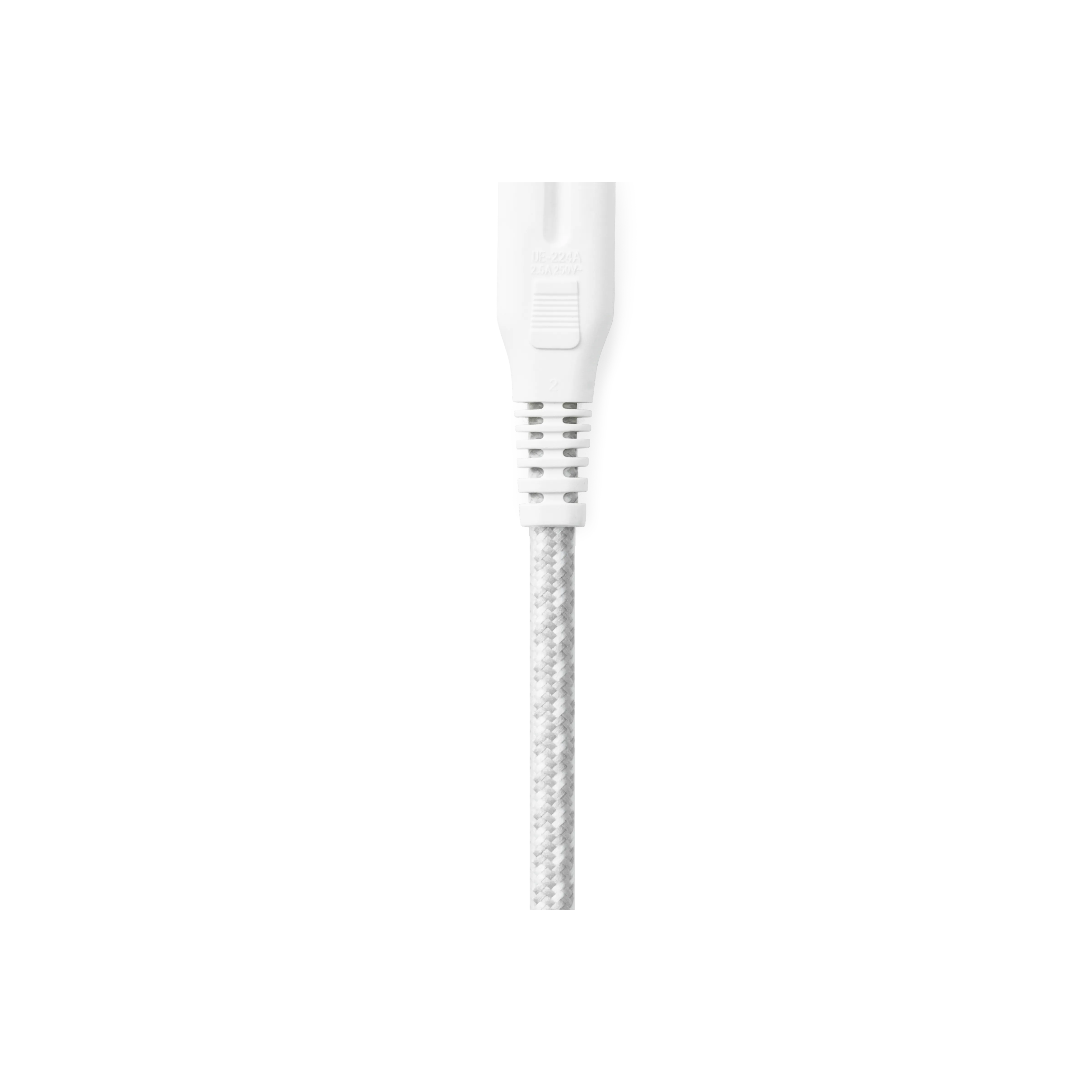 Látkový napájecí kabel Bang & Olufsen v provedení White