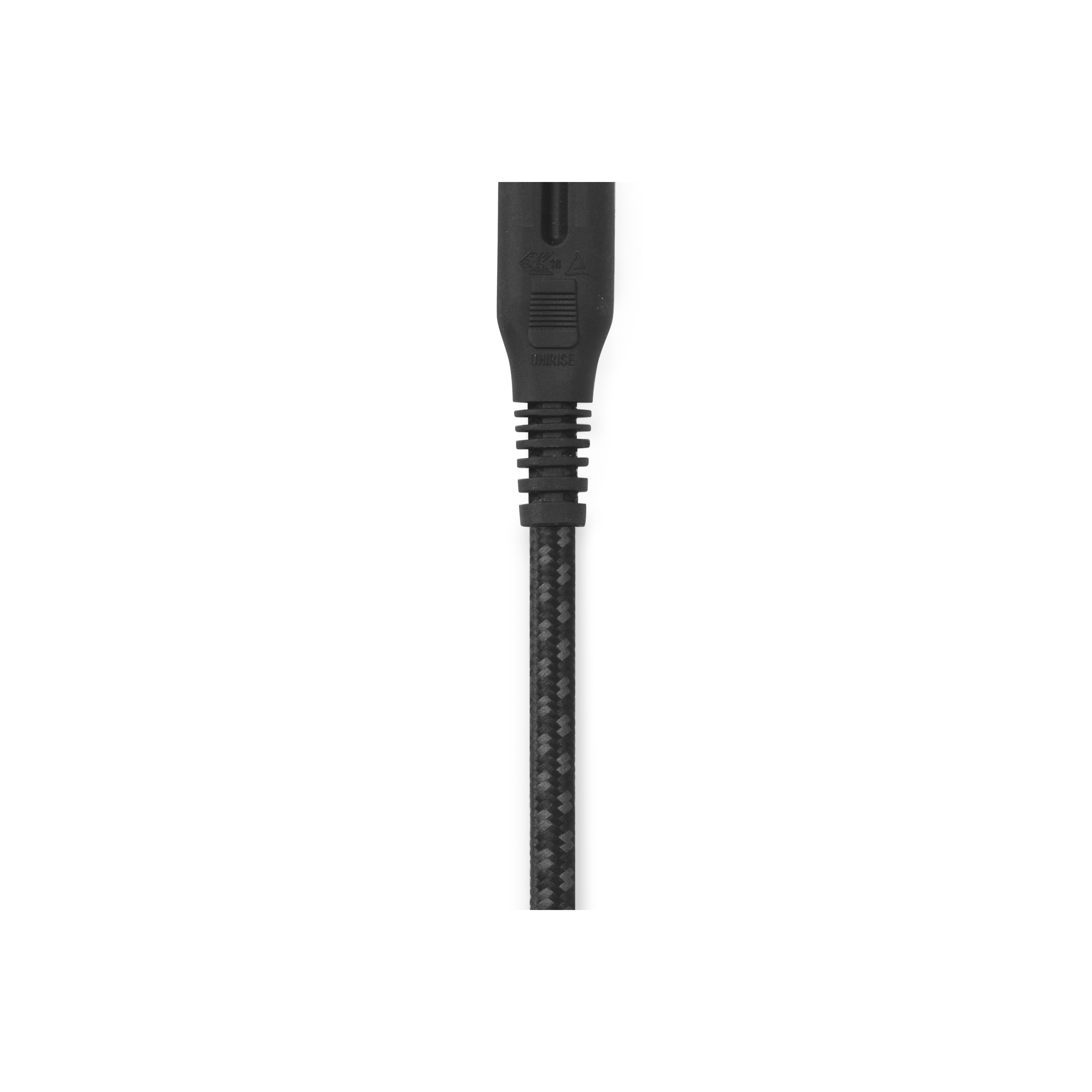 Látkový napájecí kabel Bang & Olufsen v provedení Black Anthracite