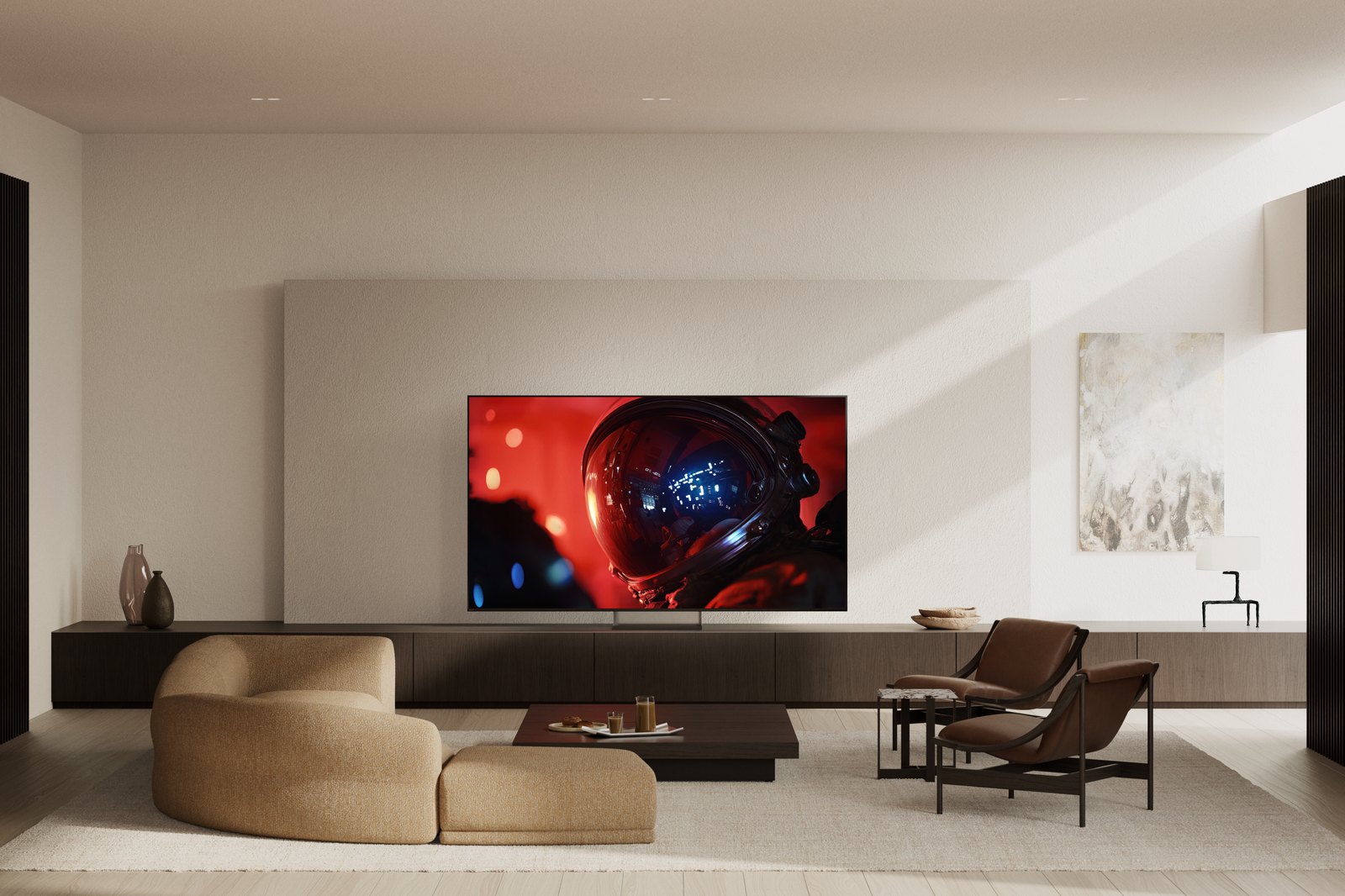 Sony BRAVIA 9 II jako základ sestavy domácího kina v obývacím pokoji