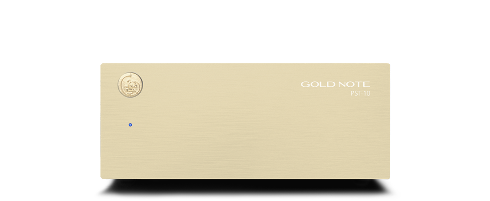 Externí napájecí stanice Gold Note PST-10 v sestavě komponentů řady 10