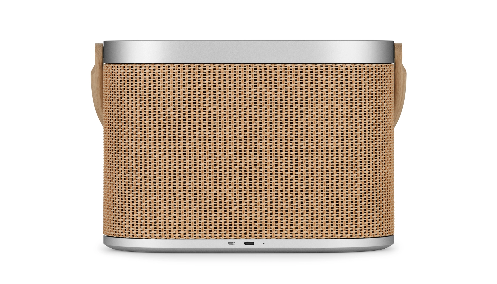 Přenosný reproduktor Beosound A5 s vyměnitelným designovým krytem