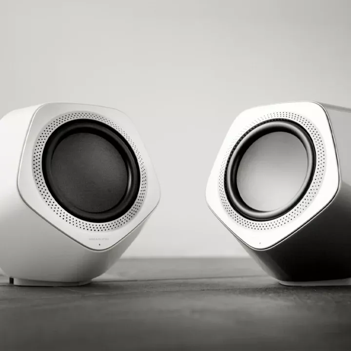 Beolab 19 jako součást vícekanálové sestavy domácího kina Bang & Olufsen