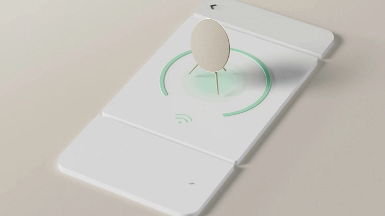 Ovládání Beosound A9 5th gen přes aplikaci Bang & Olufsen v interiéru